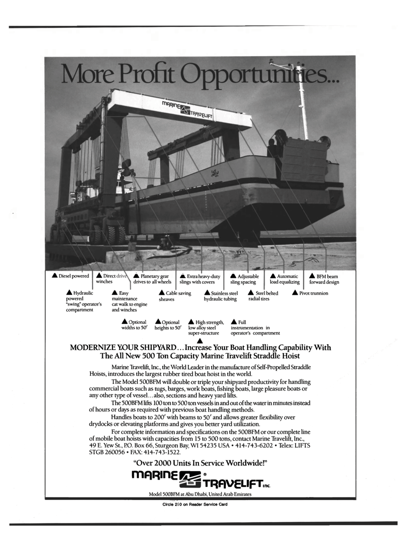 Maritime Reporter Magazine, page 3rd Cover,  Sep 1992