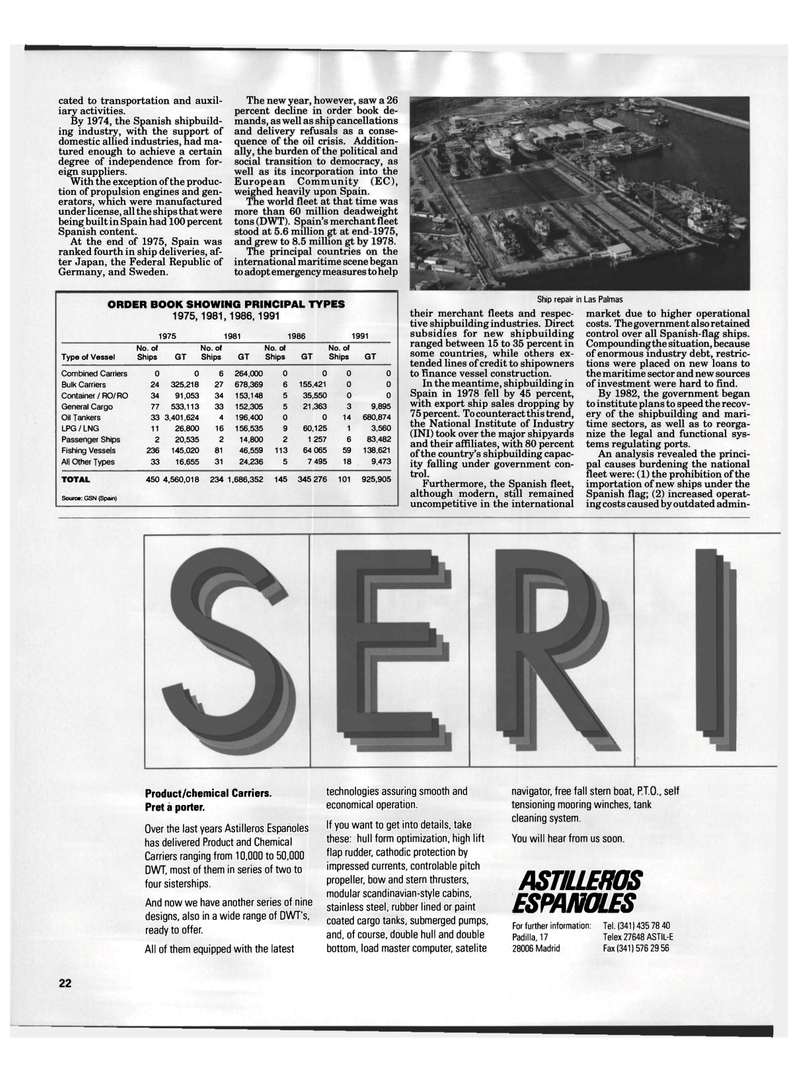 Maritime Reporter Magazine, page 20,  Sep 1992