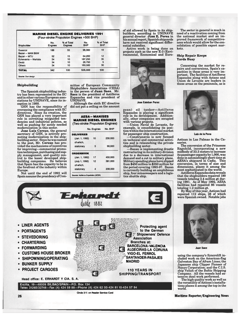 Maritime Reporter Magazine, page 24,  Sep 1992