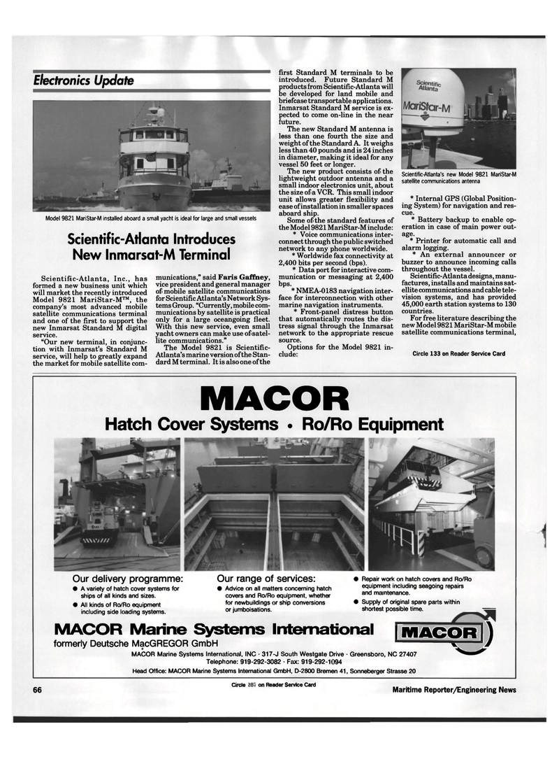 Maritime Reporter Magazine, page 68,  Sep 1992