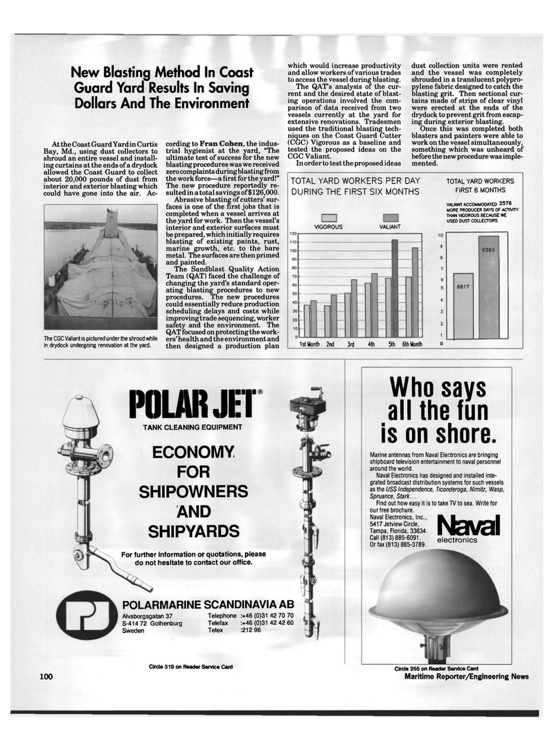 Maritime Reporter Magazine, page 99,  Oct 1992