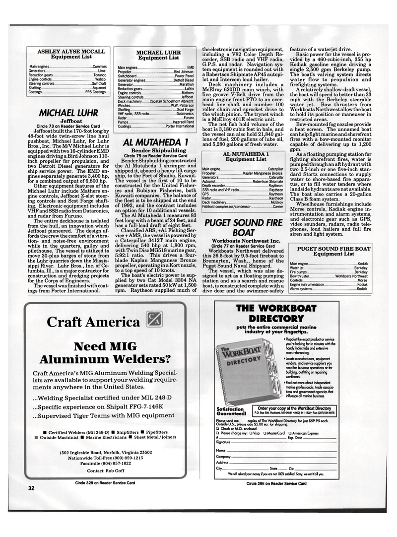 Maritime Reporter Magazine, page 30,  Nov 1992