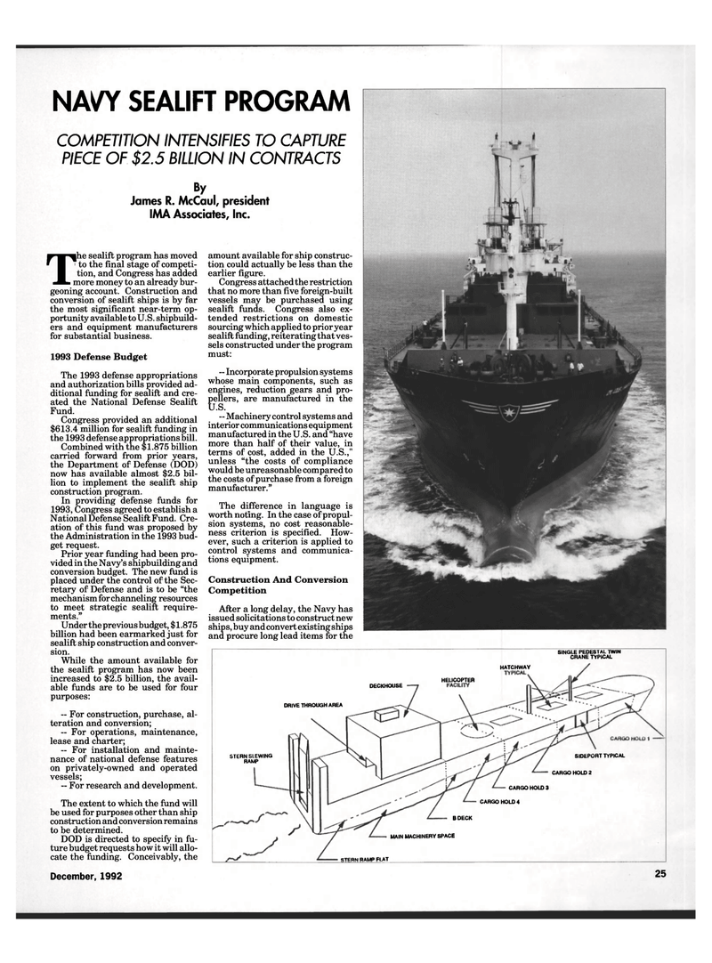 Maritime Reporter Magazine, page 23,  Dec 1992
