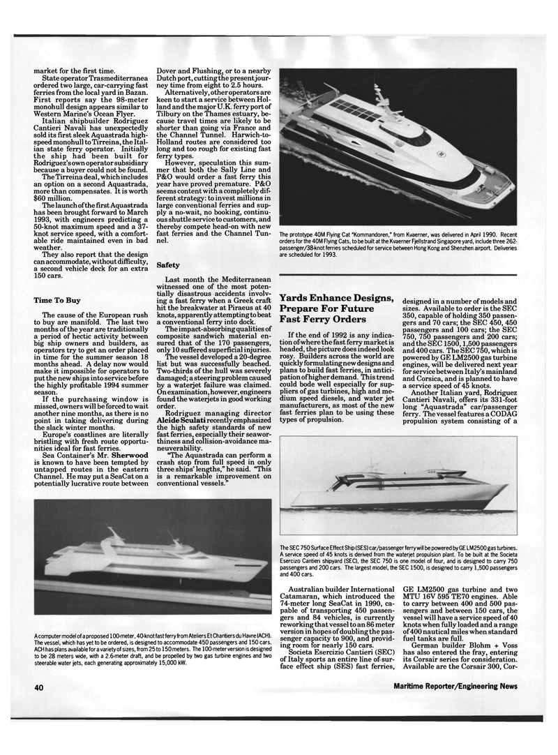 Maritime Reporter Magazine, page 38,  Dec 1992