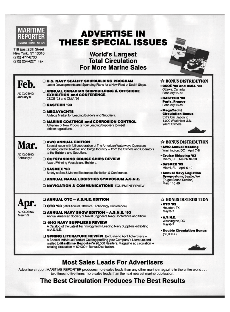 Maritime Reporter Magazine, page 76,  Dec 1992