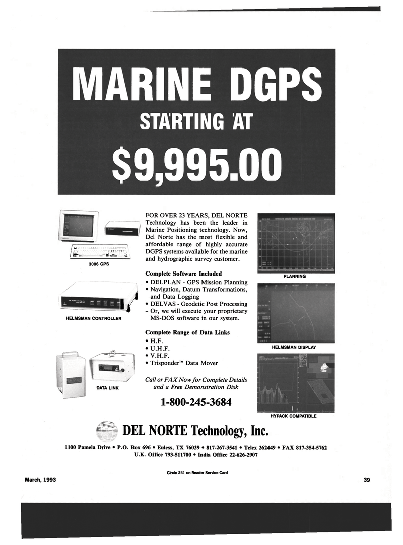 Maritime Reporter Magazine, page 37,  Mar 1993