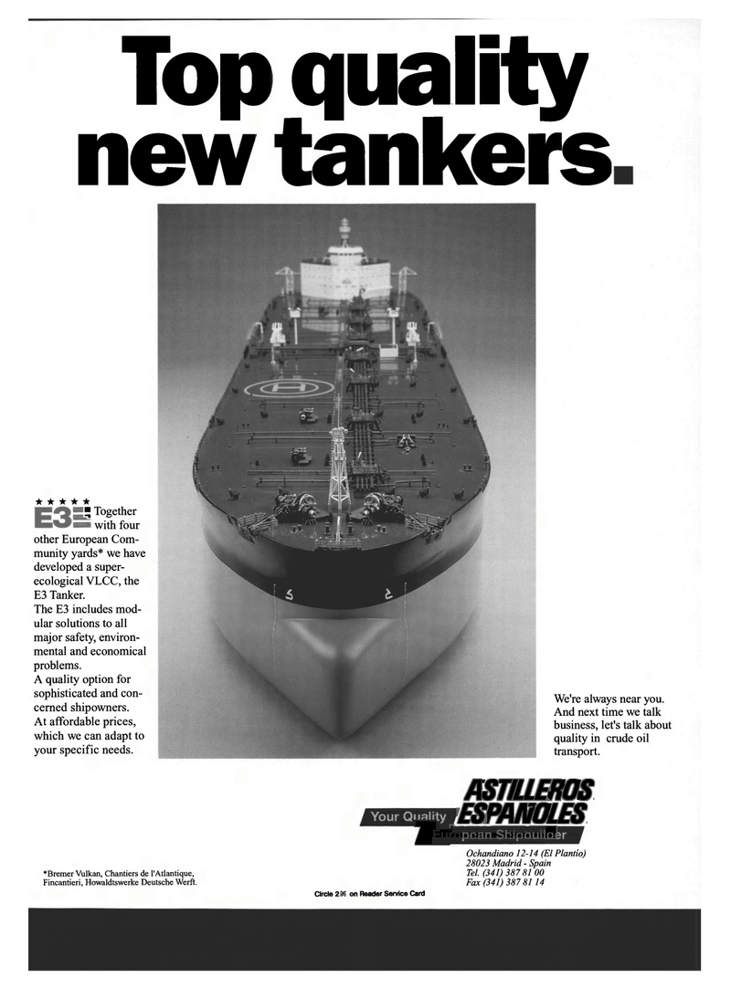 Maritime Reporter Magazine, page 21,  Apr 1993