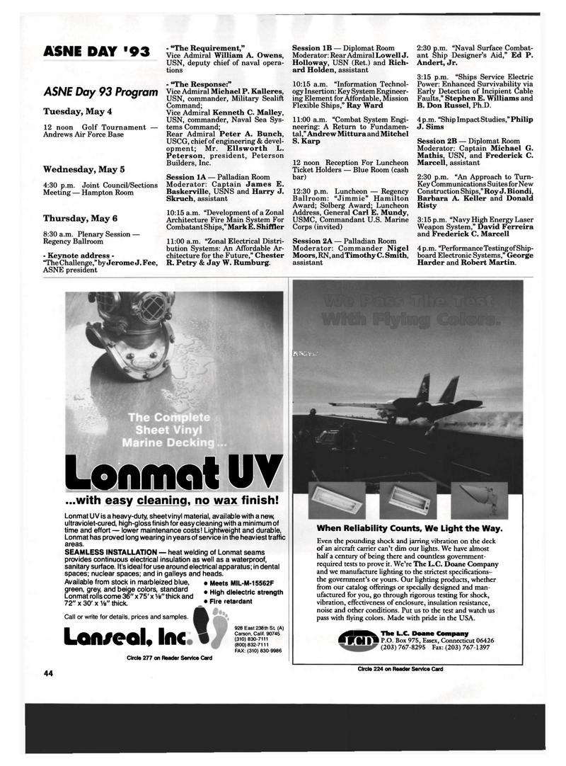 Maritime Reporter Magazine, page 42,  Apr 1993
