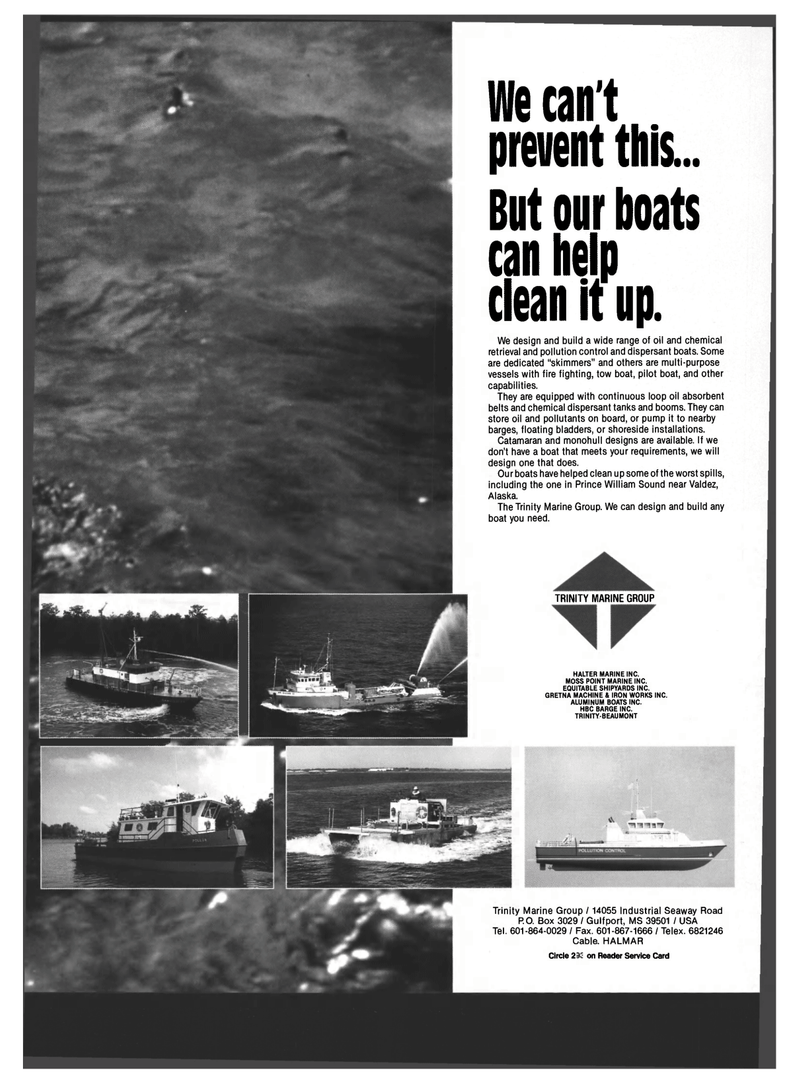 Maritime Reporter Magazine, page 83,  Apr 1993