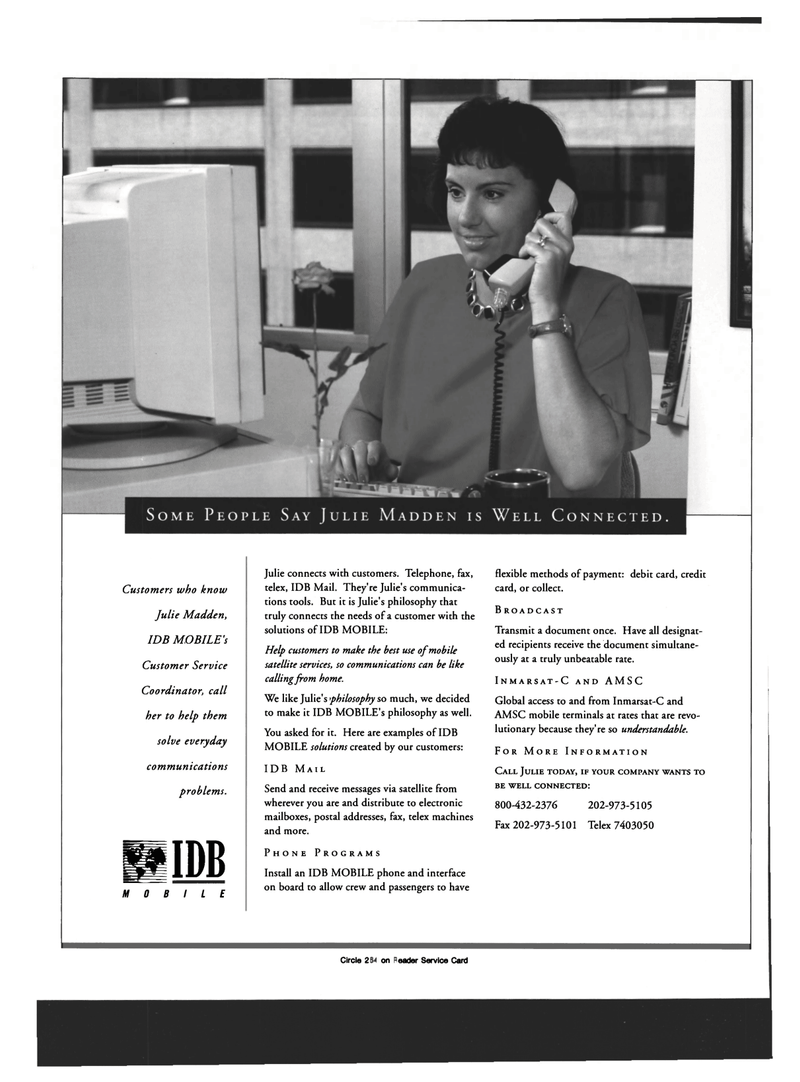 Maritime Reporter Magazine, page 2nd Cover,  Aug 1993