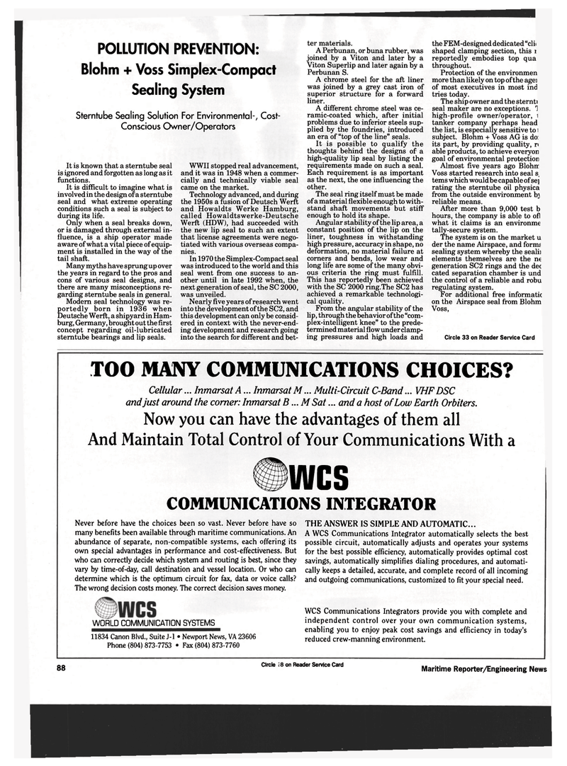 Maritime Reporter Magazine, page 94,  Sep 1993