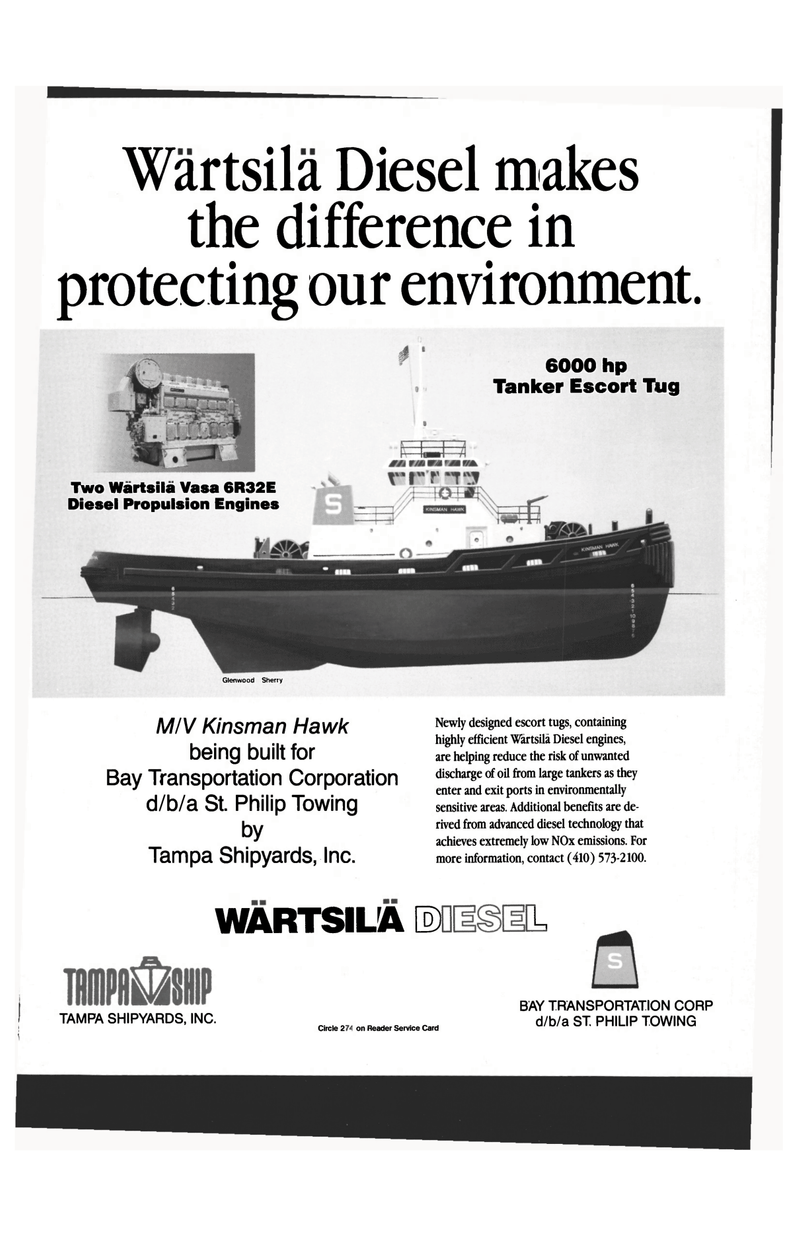 Maritime Reporter Magazine, page 13,  Oct 1993