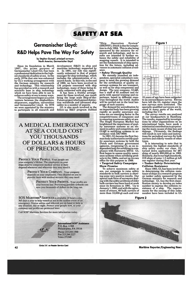 Maritime Reporter Magazine, page 40,  Oct 1993