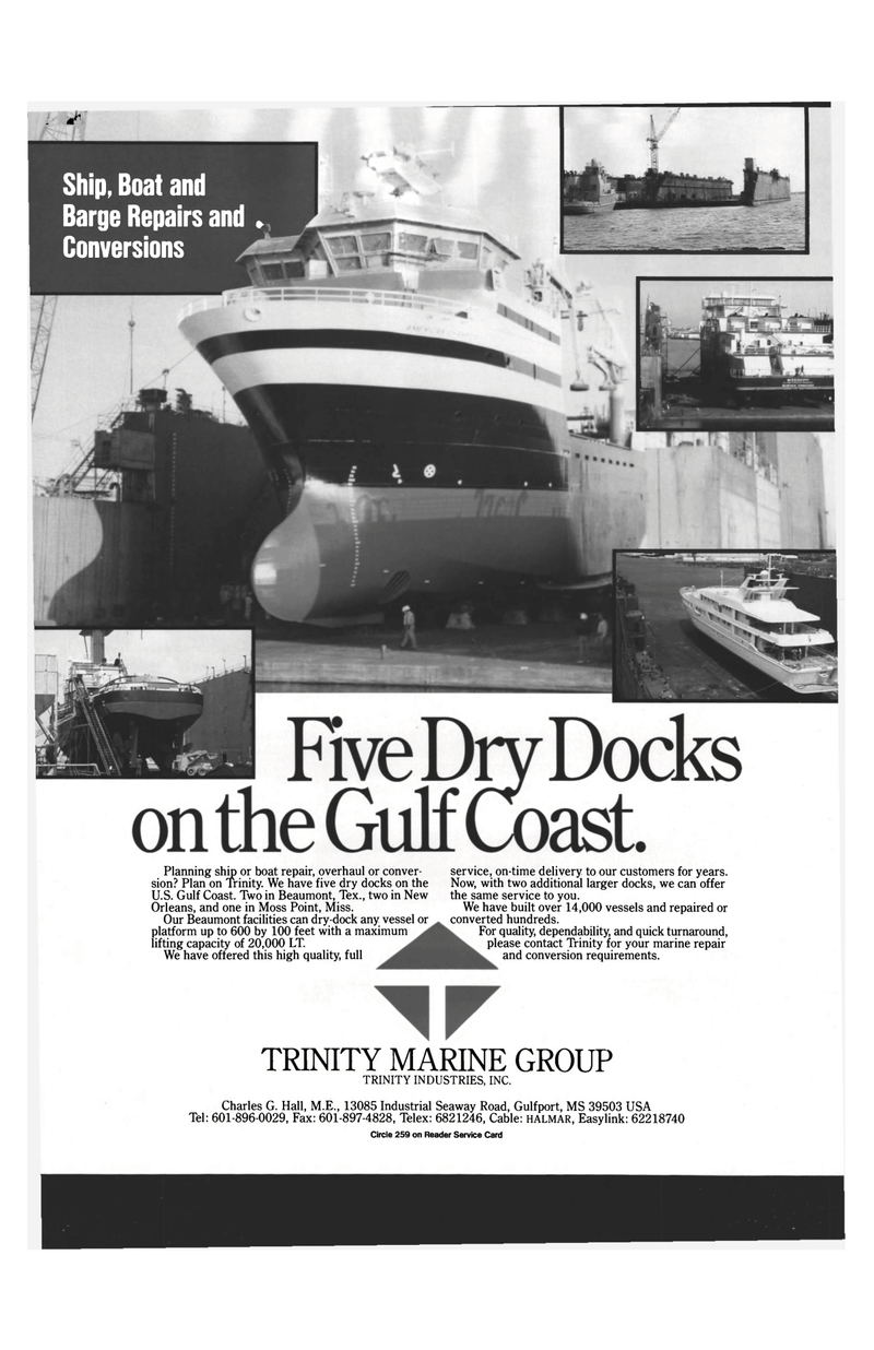 Maritime Reporter Magazine, page 46,  Oct 1993