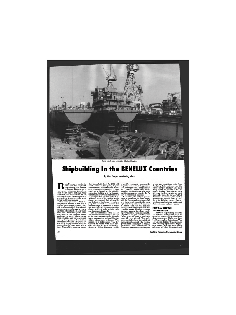 Maritime Reporter Magazine, page 76,  Nov 1993