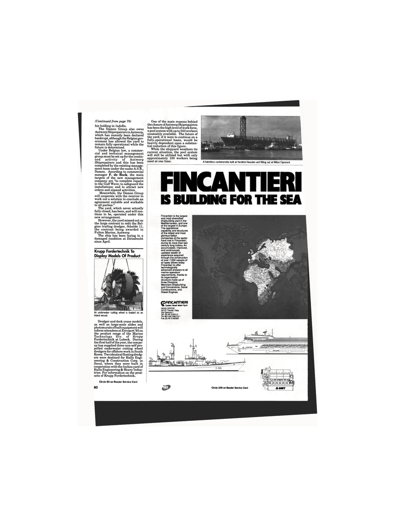 Maritime Reporter Magazine, page 78,  Nov 1993