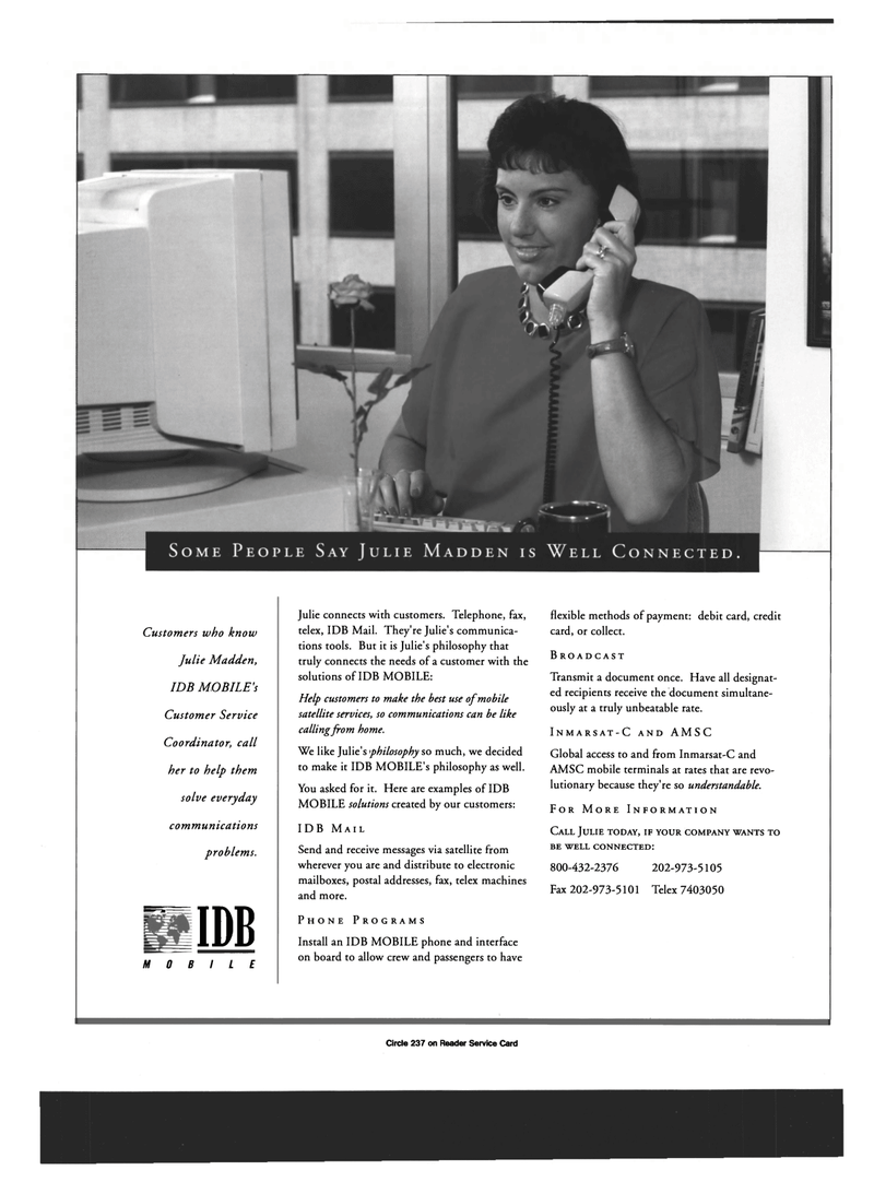 Maritime Reporter Magazine, page 2nd Cover,  Jan 1994