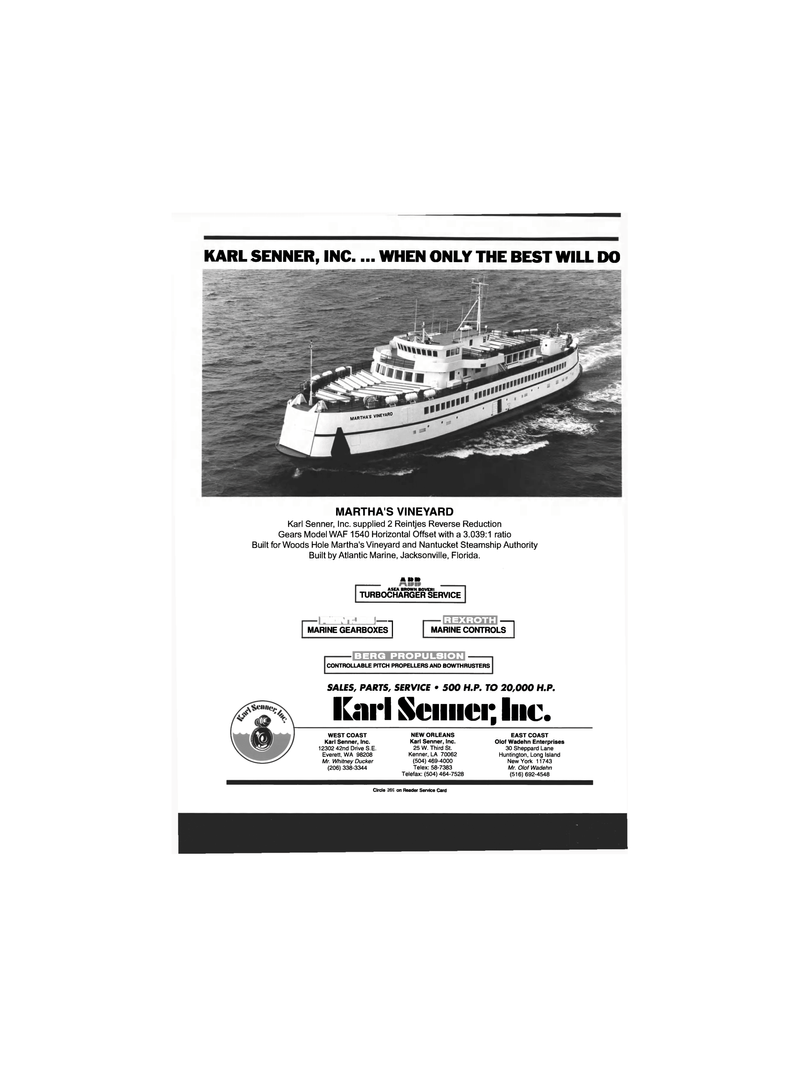 Maritime Reporter Magazine, page 2nd Cover,  Apr 1994