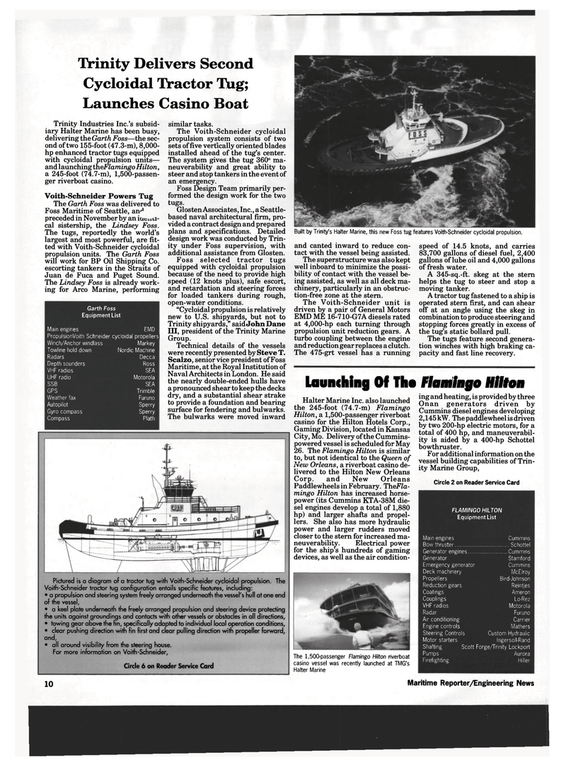 Maritime Reporter Magazine, page 8,  May 1994