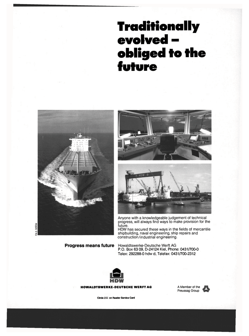 Maritime Reporter Magazine, page 23,  May 1994
