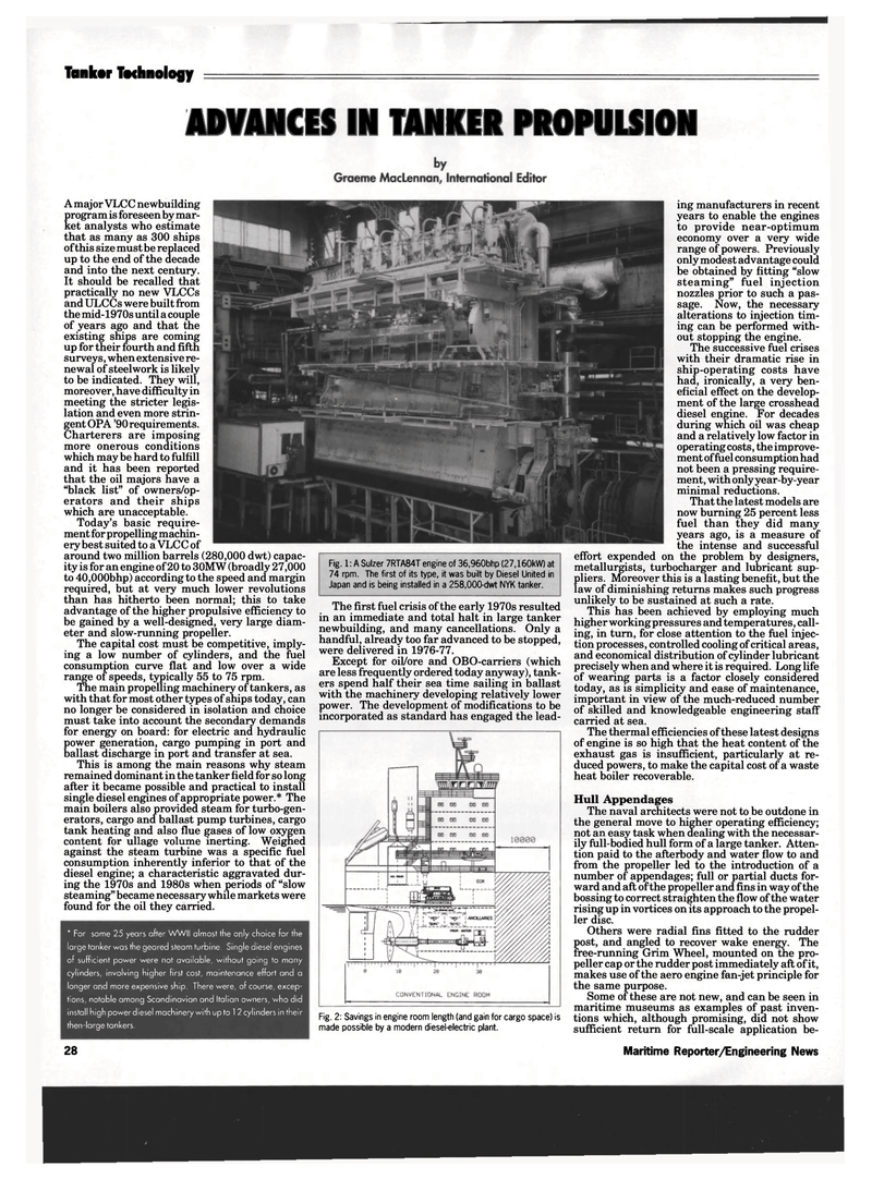 Maritime Reporter Magazine, page 26,  May 1994