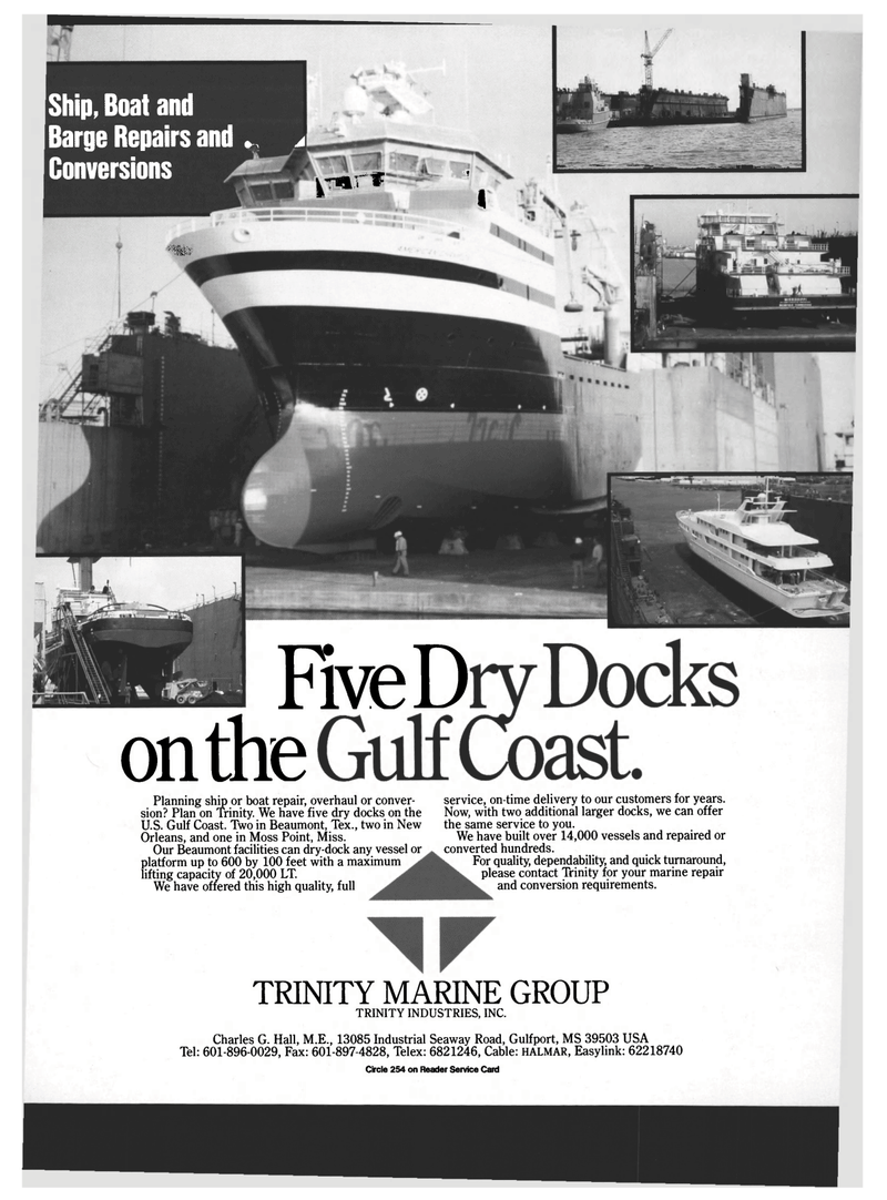 Maritime Reporter Magazine, page 39,  May 1994