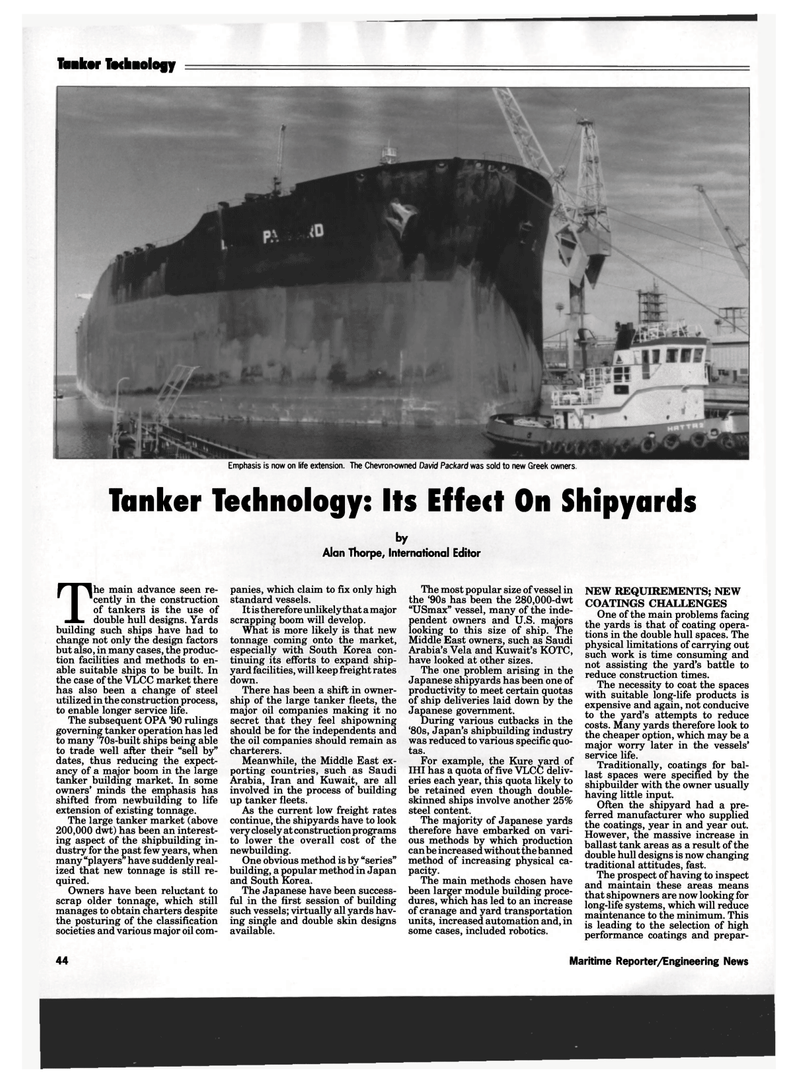Maritime Reporter Magazine, page 42,  May 1994