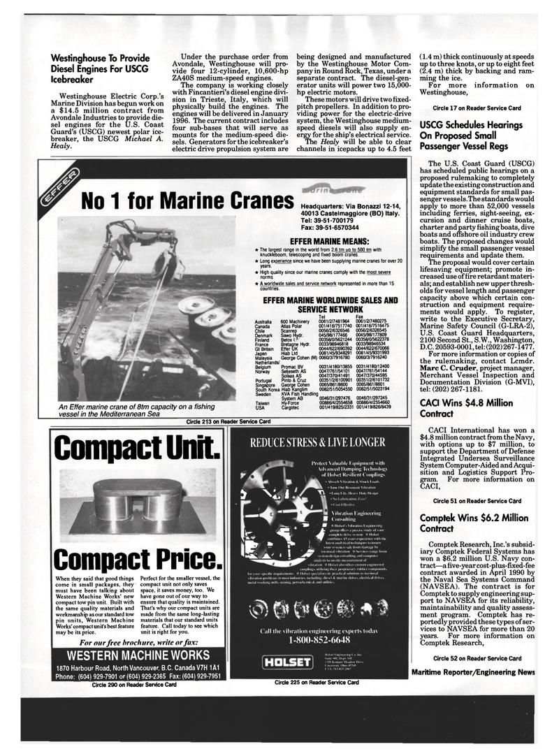 Maritime Reporter Magazine, page 62,  May 1994