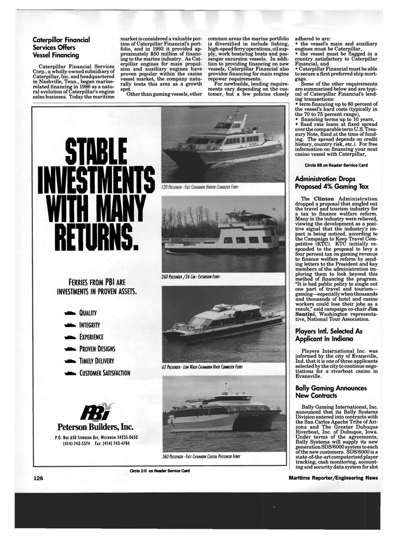 Maritime Reporter Magazine, page 116,  Jun 1994