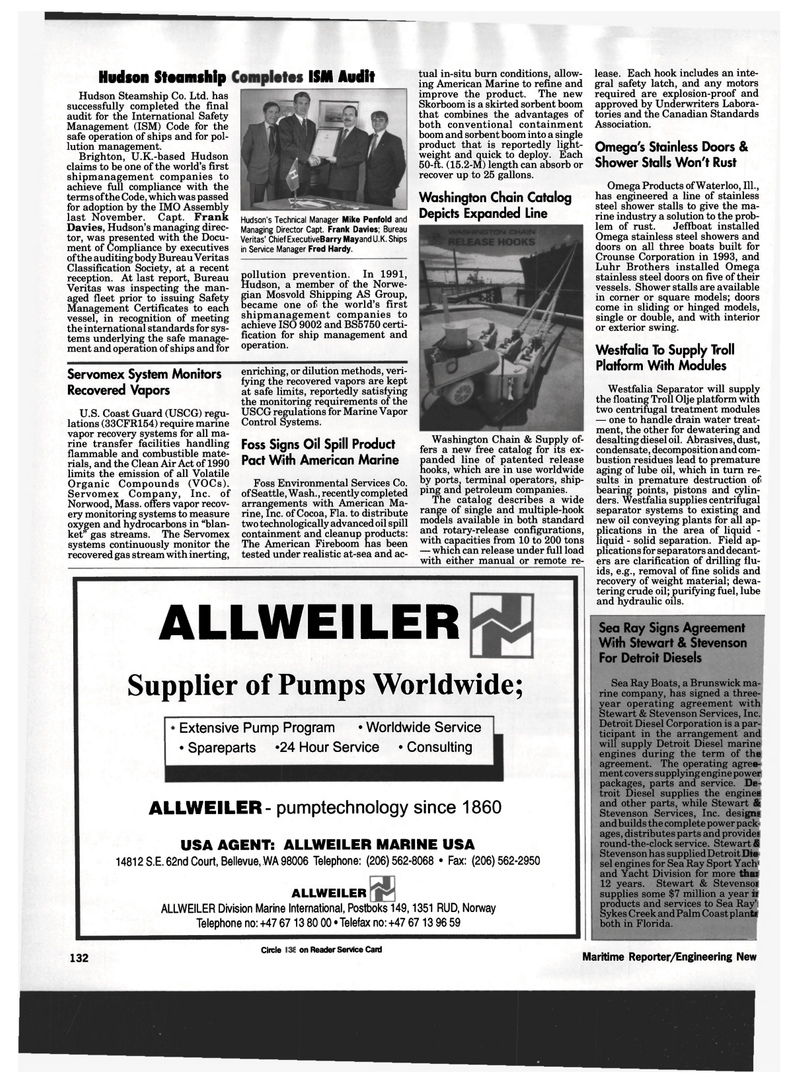 Maritime Reporter Magazine, page 122,  Jun 1994