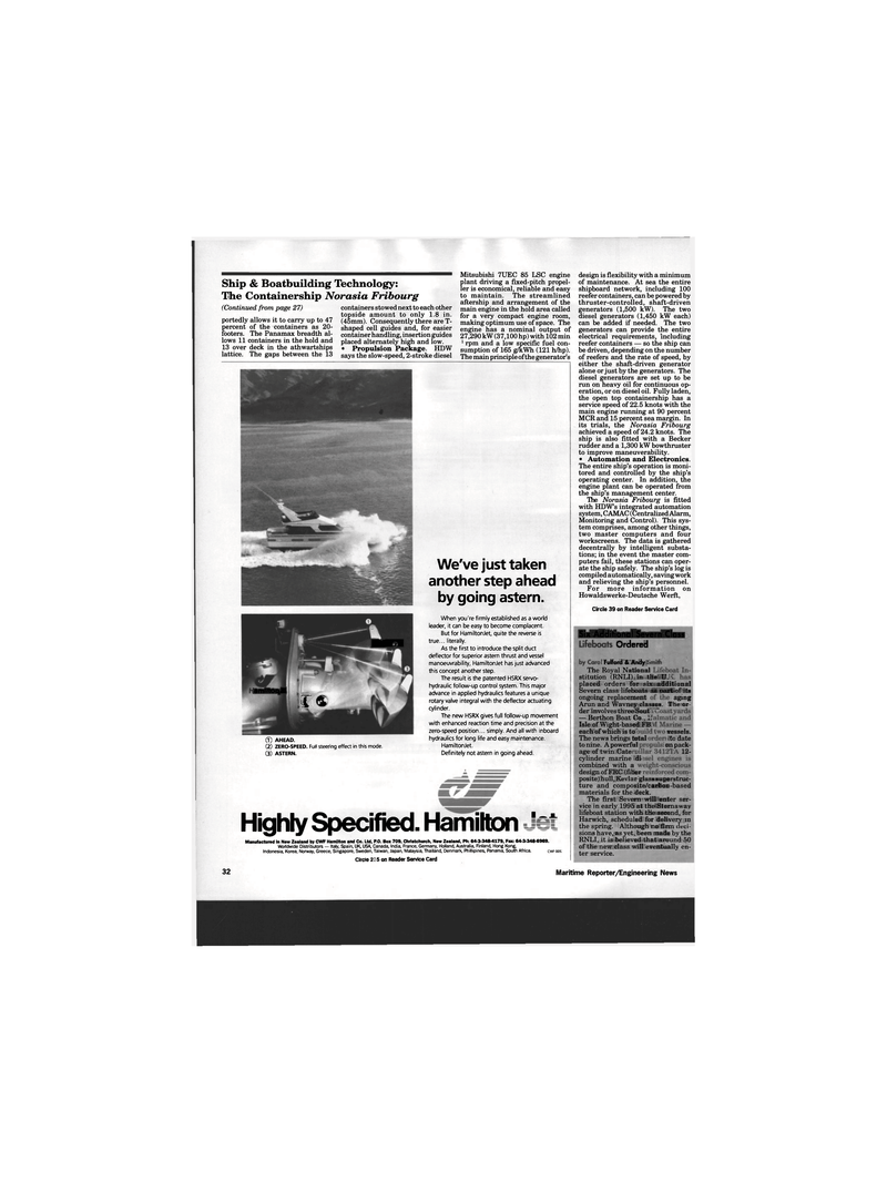 Maritime Reporter Magazine, page 30,  Jul 1994