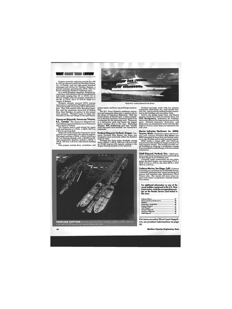 Maritime Reporter Magazine, page 64,  Aug 1994