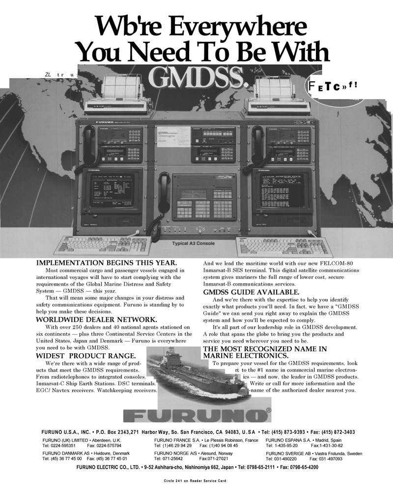 Maritime Reporter Magazine, page 8,  Sep 1994
