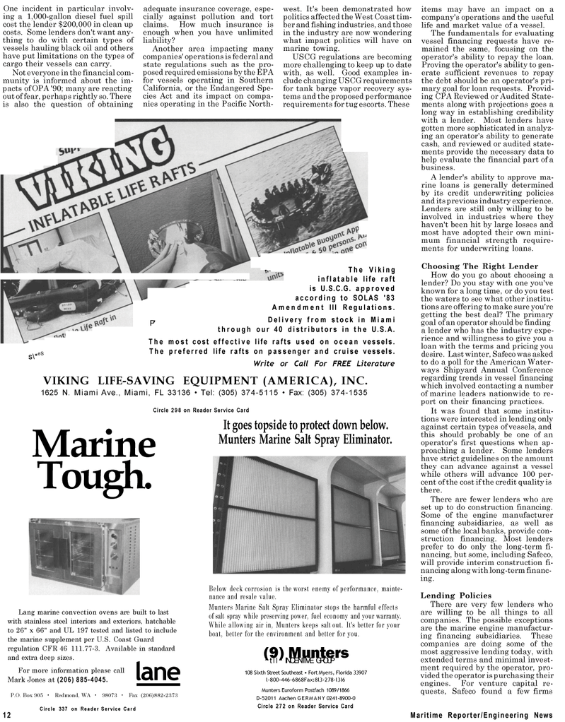 Maritime Reporter Magazine, page 10,  Sep 1994