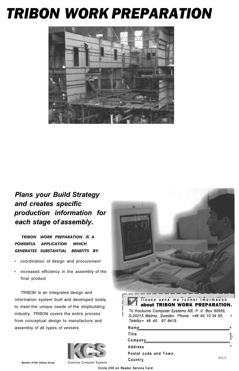 Maritime Reporter Magazine, page 27,  Sep 1994