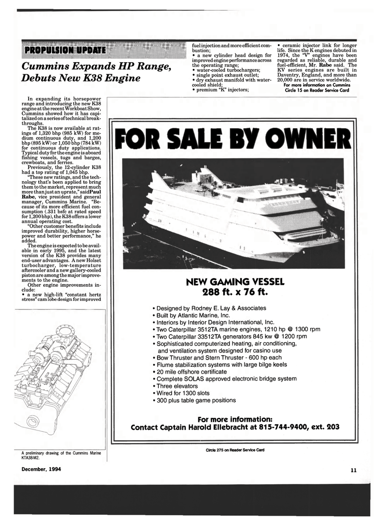 Maritime Reporter Magazine, page 9,  Dec 1994