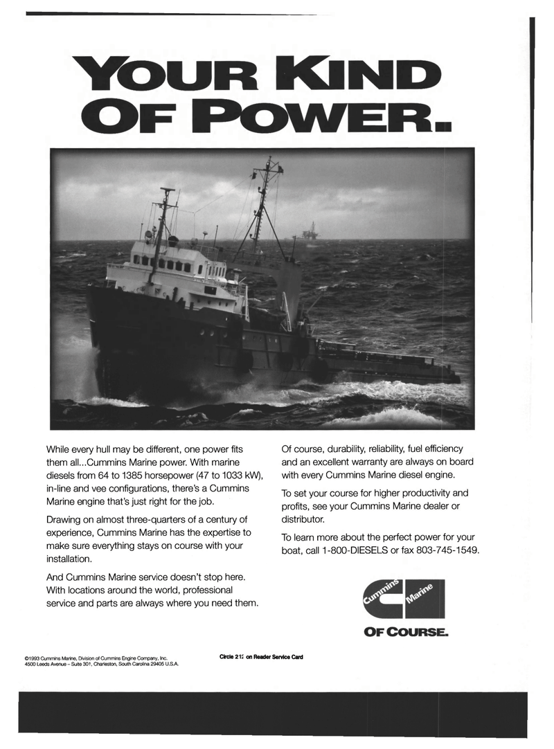 Maritime Reporter Magazine, page 19,  Dec 1994