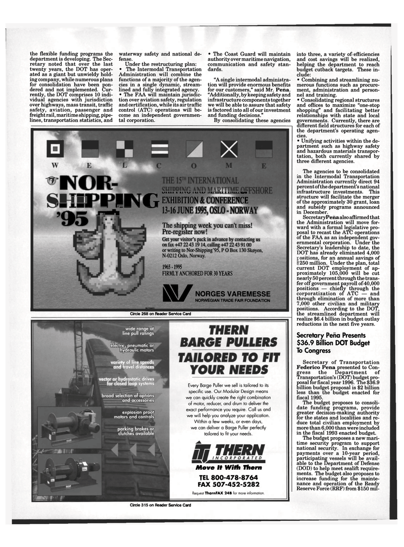 Maritime Reporter Magazine, page 4,  Mar 1995
