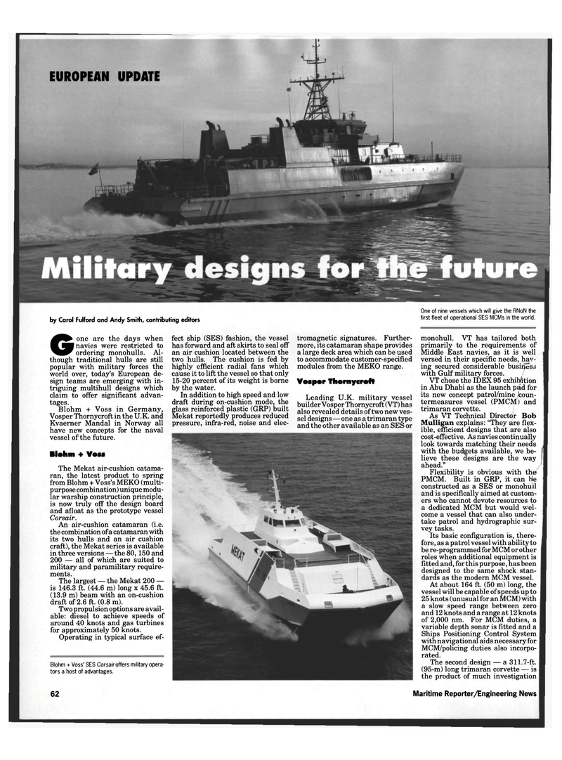 Maritime Reporter Magazine, page 60,  Mar 1995