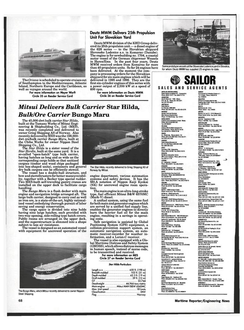Maritime Reporter Magazine, page 68,  Mar 1995