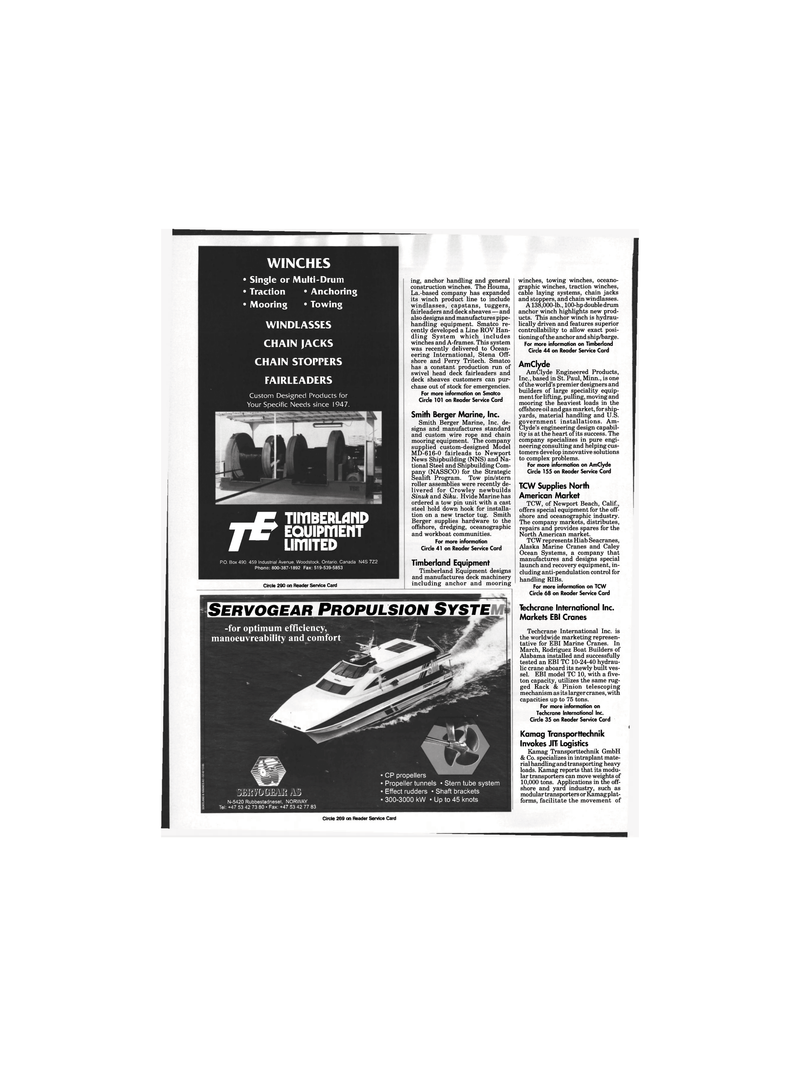 Maritime Reporter Magazine, page 54,  May 1995
