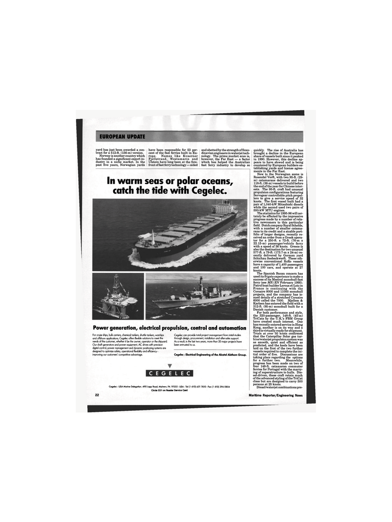 Maritime Reporter Magazine, page 20,  Jun 1995