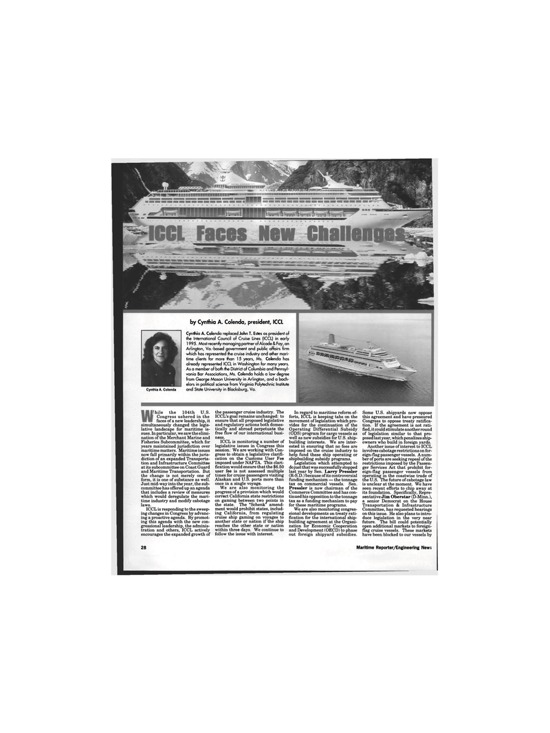 Maritime Reporter Magazine, page 26,  Jul 1995