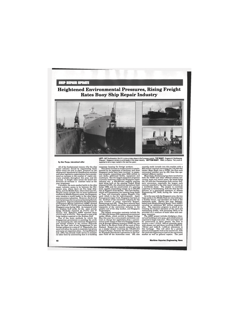 Maritime Reporter Magazine, page 46,  Oct 1995