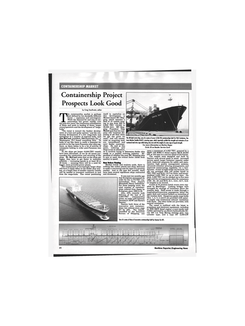Maritime Reporter Magazine, page 22,  Jan 1996