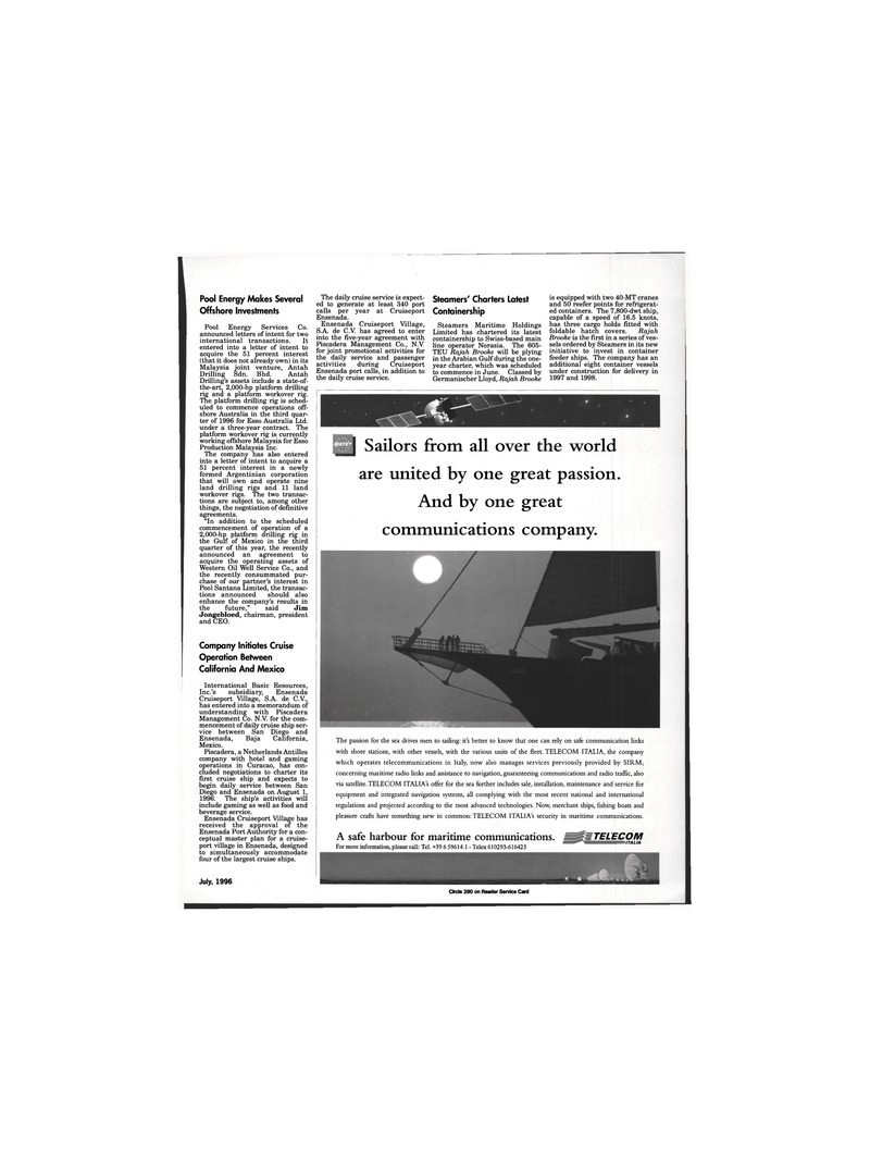 Maritime Reporter Magazine, page 27,  Jul 1996