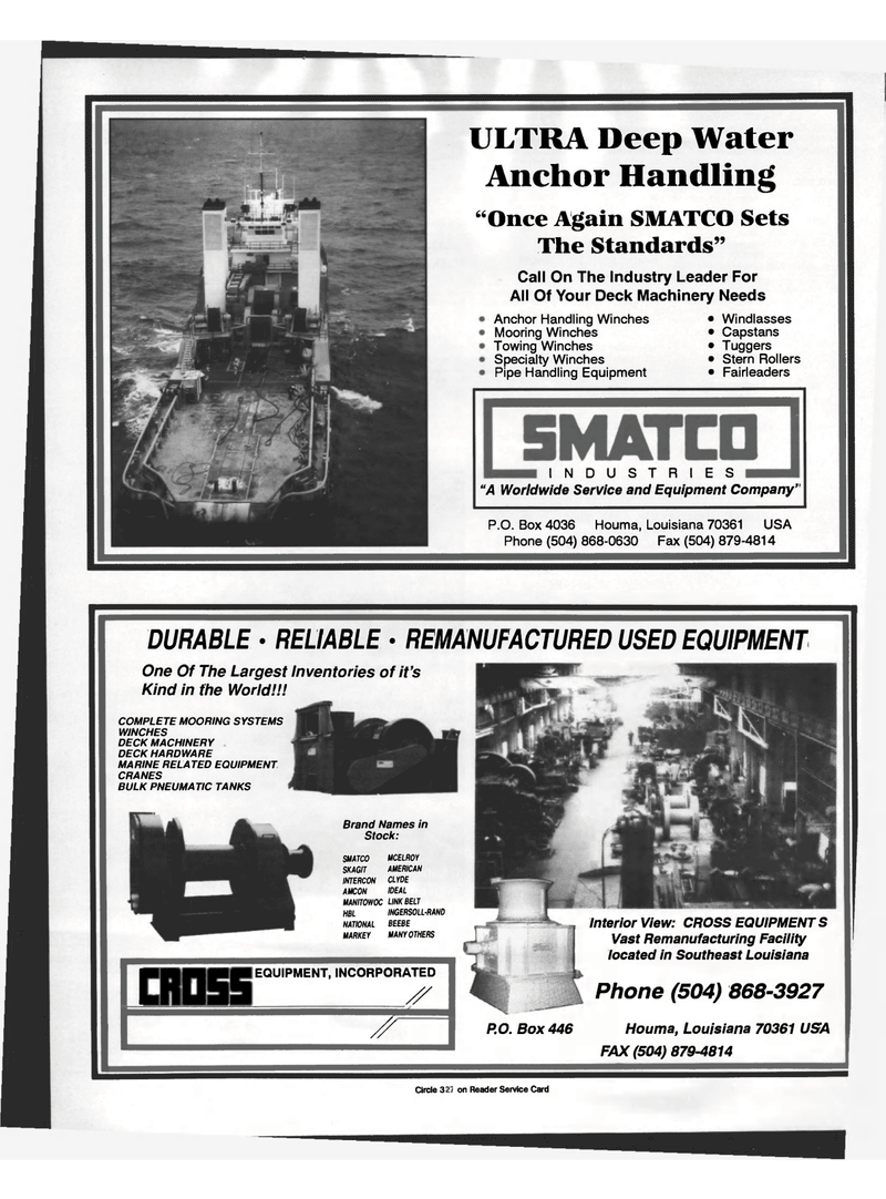 Maritime Reporter Magazine, page 40,  Aug 1996