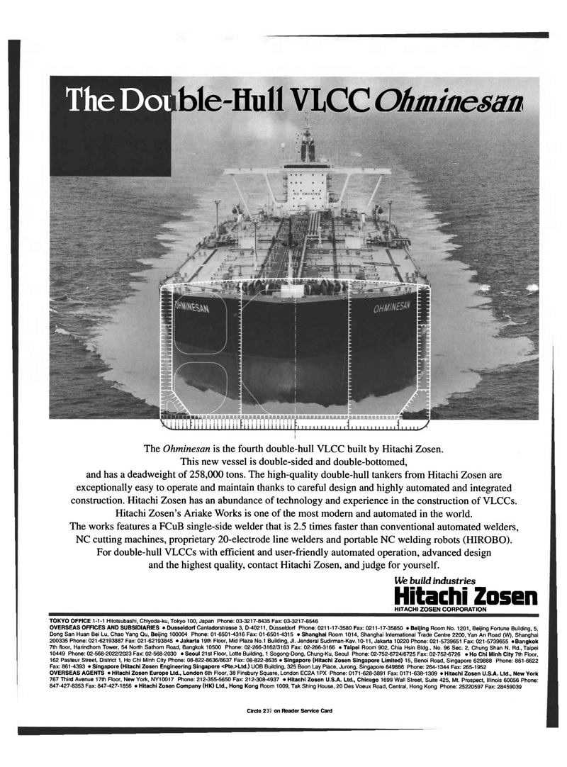 Maritime Reporter Magazine, page 44,  Dec 1996