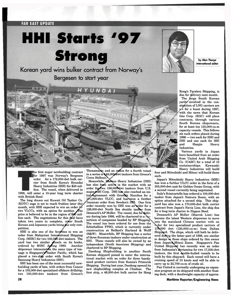 Maritime Reporter Magazine, page 28,  Feb 1997