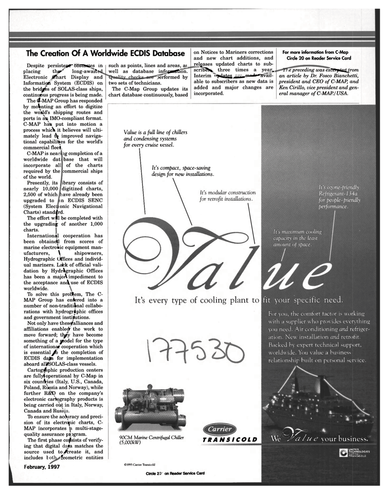 Maritime Reporter Magazine, page 51,  Feb 1997